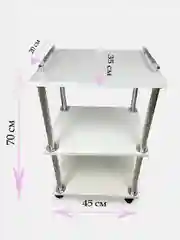 Белый этажерка ЛДСП