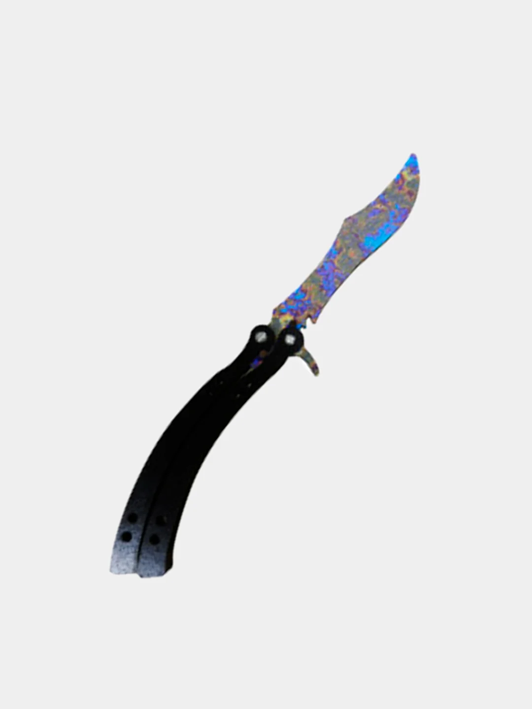 Бежевый нож деревянный бабочка 1.5 кс го / cs go