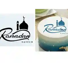 Слоновая кость мусульманский трафарет для торта, выпечки, форма Рамадана, Курбан, Исламская, Ураза байрам