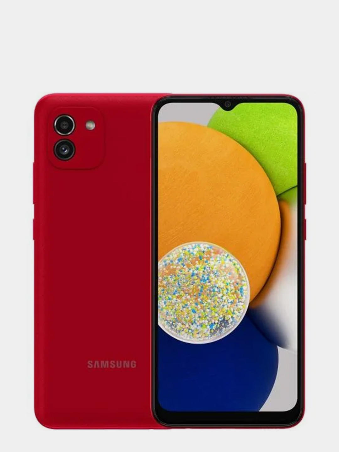 Смартфон Samsung Galaxy A03, 64Gb купить по цене 13390 ₽ в  интернет-магазине Магнит Маркет