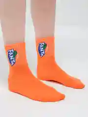 Рыжий носки цветные