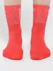 Красный носки цветные