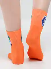 Рыжий носки цветные