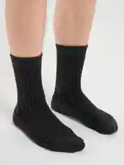 Угольный носки шерстяные, мужские с высоким голенищем. Россия
