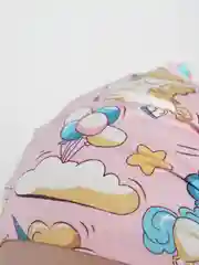 Розовый косынка на резинке детская, косынка летняя