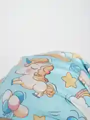 Голубой косынка на резинке детская, косынка летняя
