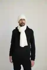 Черный спортивное худи с начесом, толстовка женская мужская