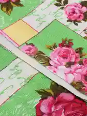 Зеленый скатерть Пэчворк, рогожка