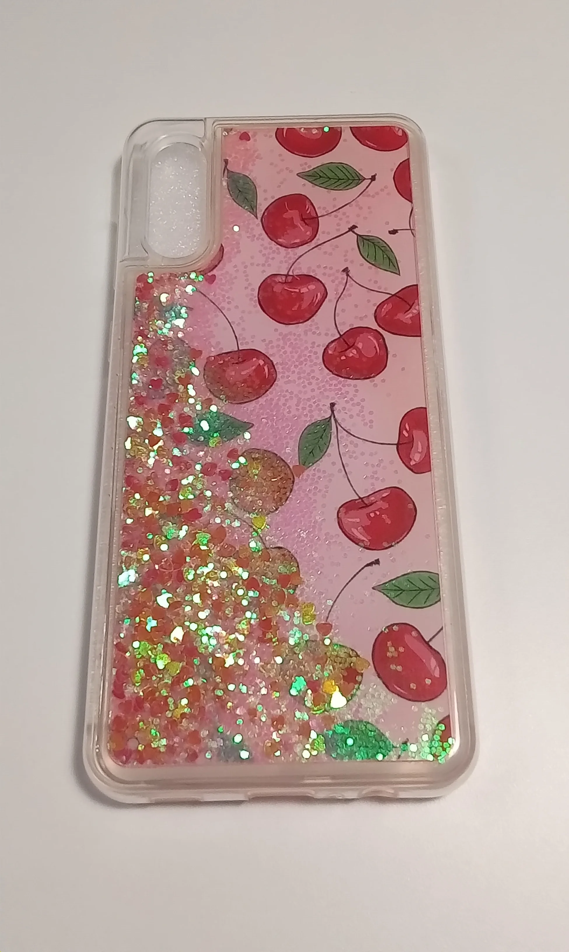 Вишнёвый чехол переливашка на SAMSUNG A02S,M02S