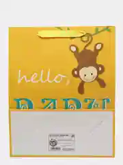 Пакет подарочный "Hello, baby"
