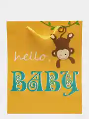 Пакет подарочный "Hello, baby"