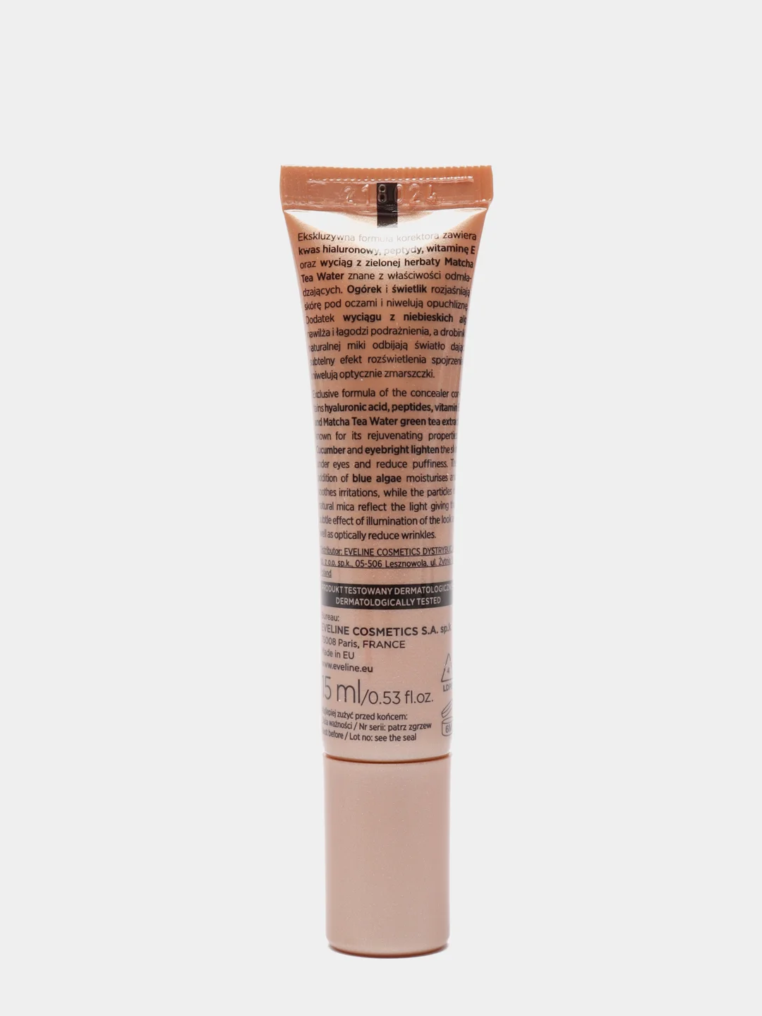Eveline Cosmetics Консилер под глаза MAGICAL PERFECTION CONCEALER тон 02 Medium, 15 мл