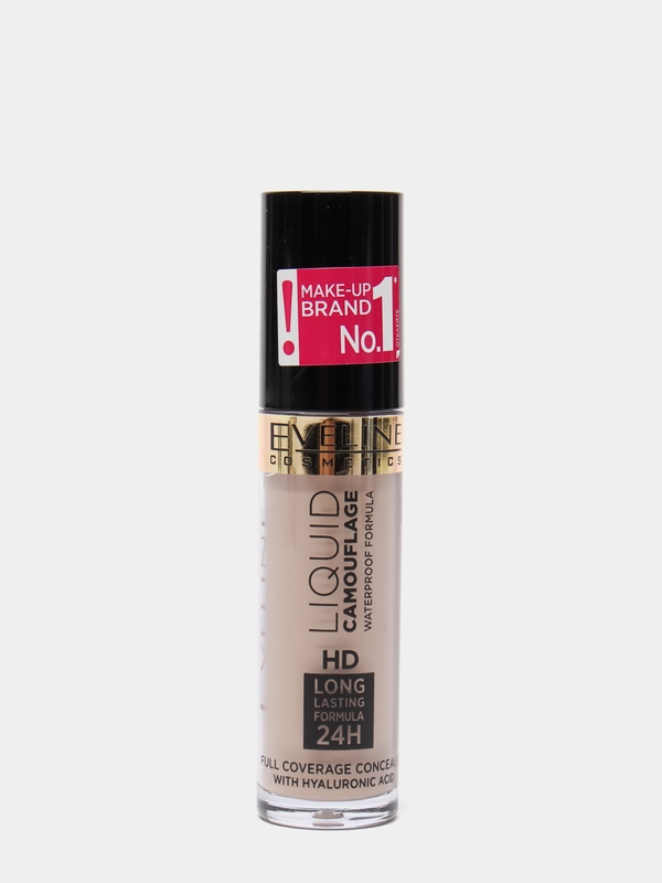 Eveline Cosmetics Консилер для лица LIQUID CAMOUFLAGE тон 05 Porcelain Фарфор, 5 мл