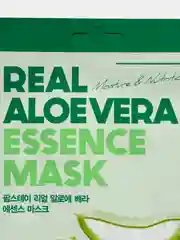 Тканевая маска с алое вера Farm stay "Real aloe vera essence mask"