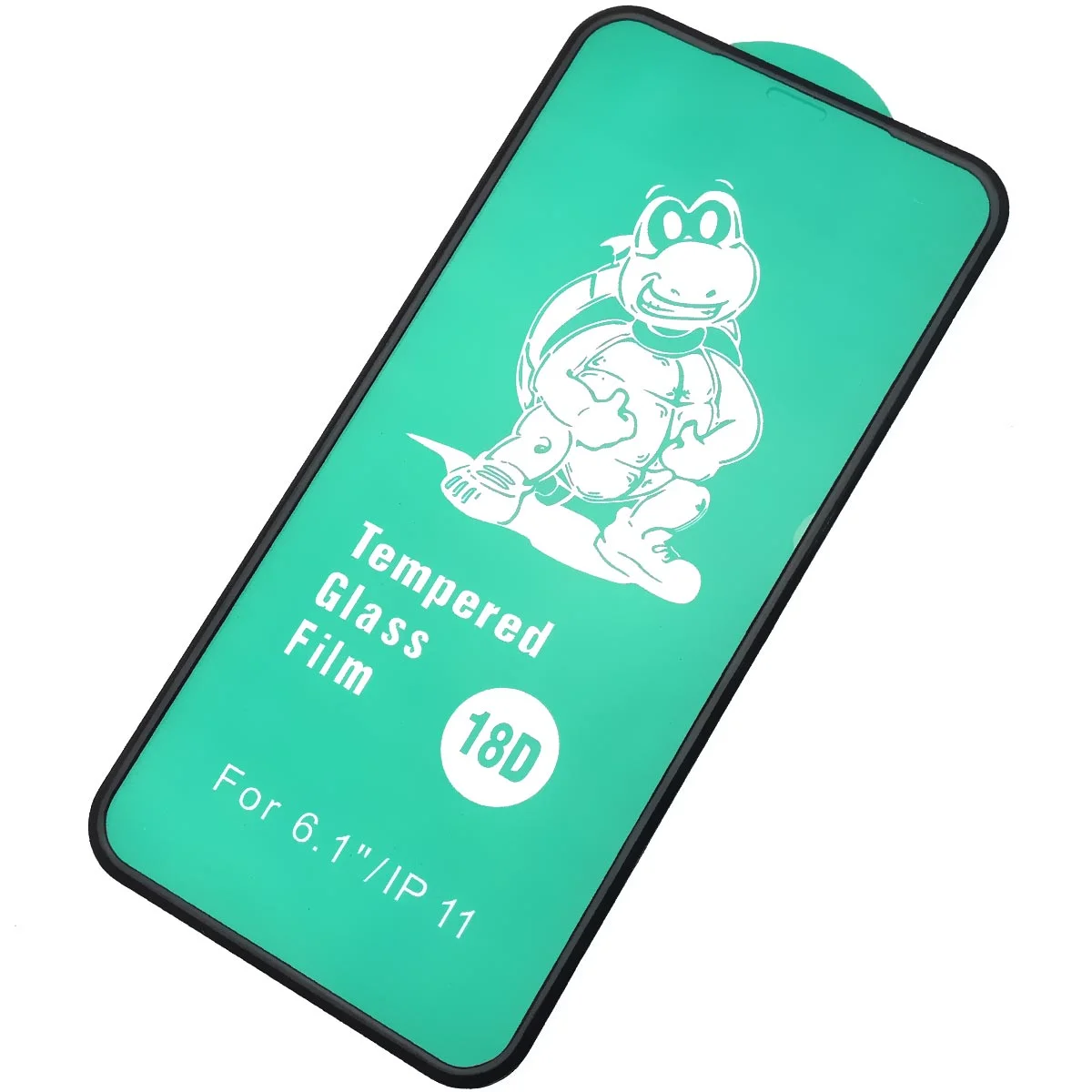 Защитное закаленное 18D стекло для iPhone XR/11, X/XS/11Pro, 12/12 Pro, 13/13 Pro