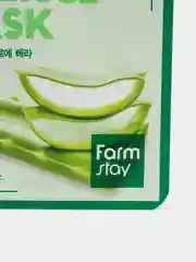 Тканевая маска с алое вера Farm stay "Real aloe vera essence mask"