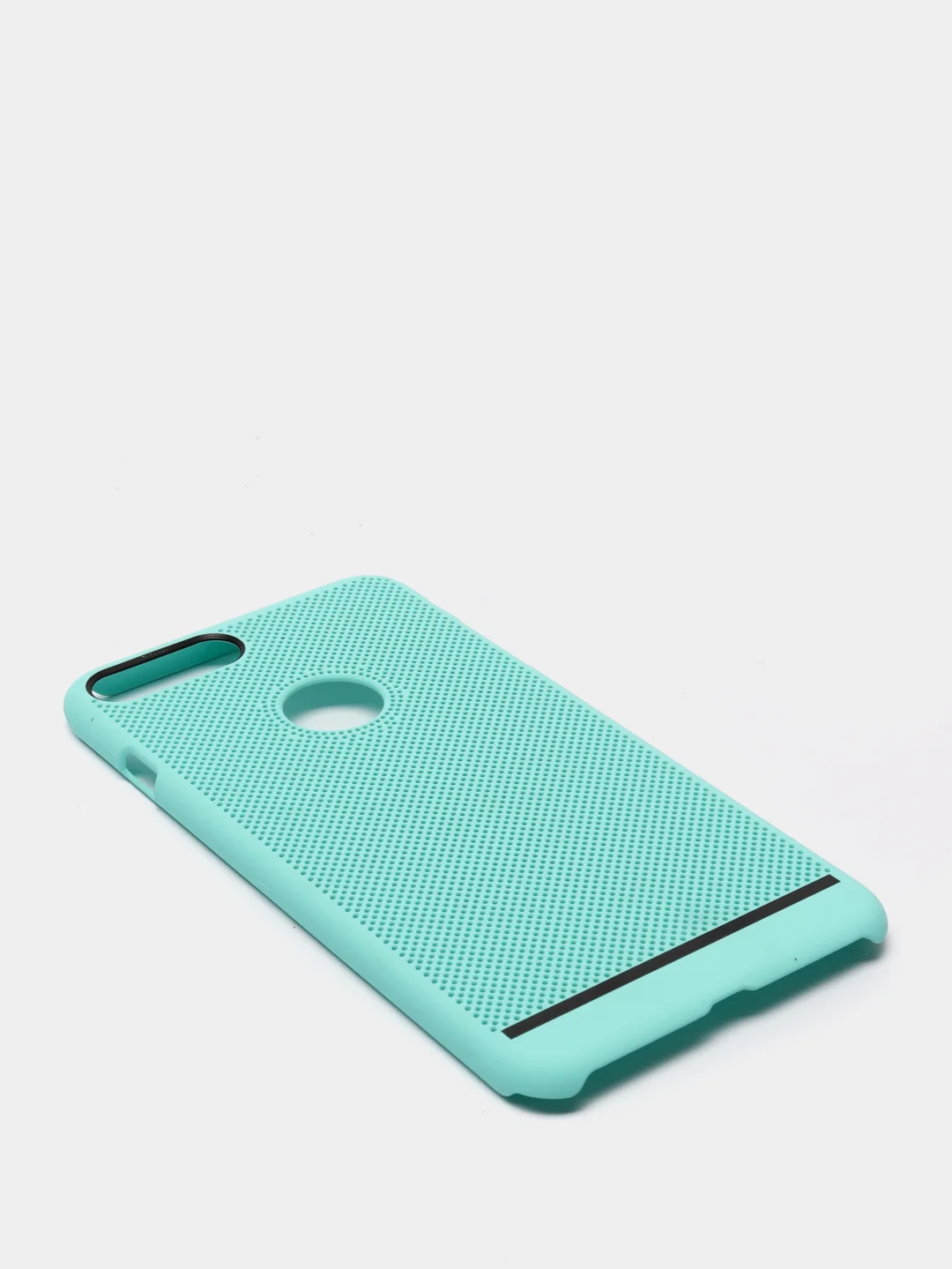 Бирюзовый iphone 7+ / 8 Plus чехол пластиковый с перфорацией