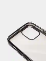 Черный чехол для iPhone 7, 8, SE, X, XS, XR, 11 Pro Max, 12 Mini, Pro Max, с гальваническим покрытием