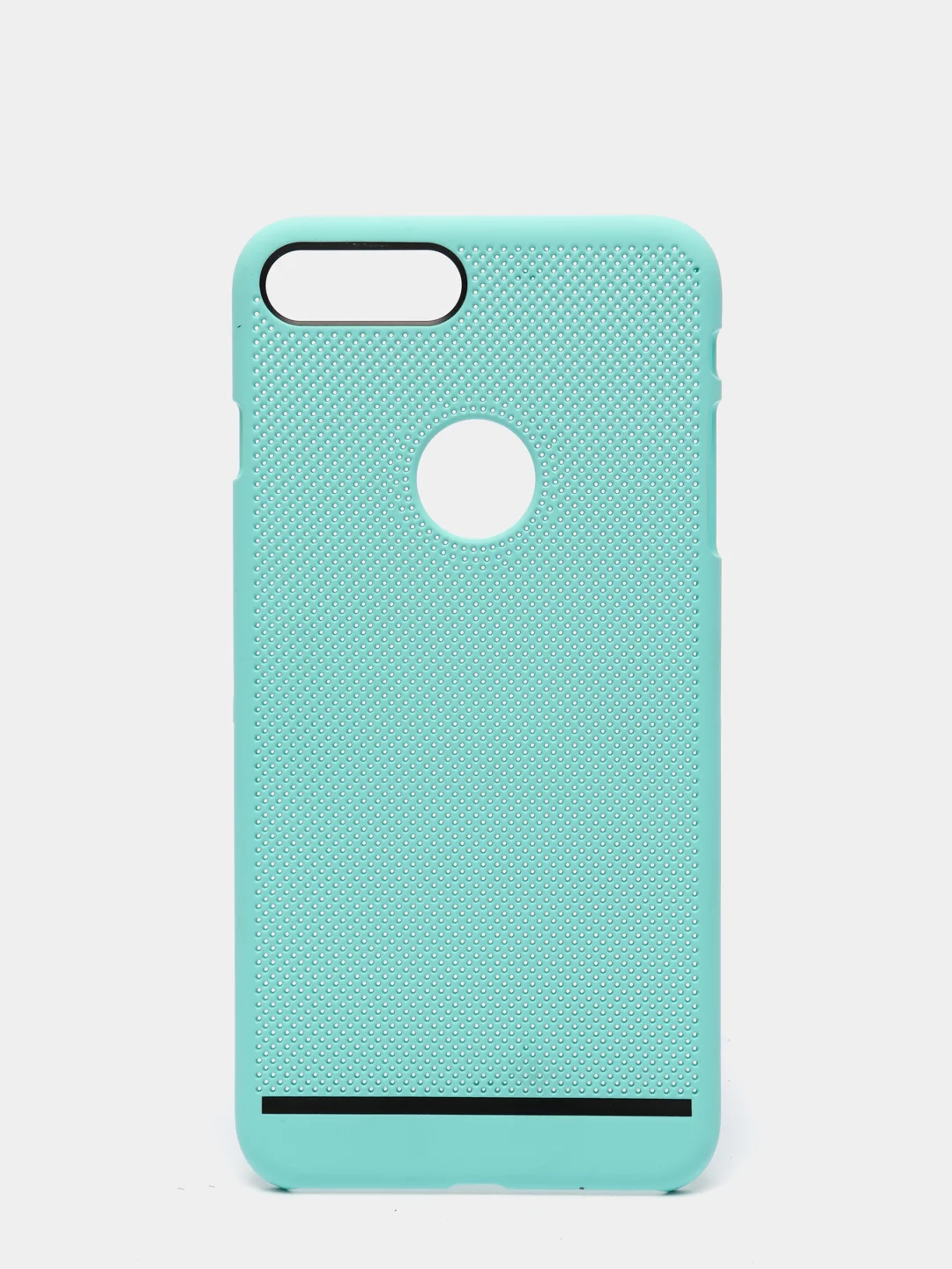 Бирюзовый iphone 7+ / 8 Plus чехол пластиковый с перфорацией