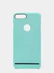 Бирюзовый iphone 7+ / 8 Plus чехол пластиковый с перфорацией