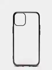 Черный чехол для iPhone 7, 8, SE, X, XS, XR, 11 Pro Max, 12 Mini, Pro Max, с гальваническим покрытием