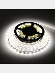 Светодиодная лента SMD 5050, 300 Led, IP65, 12V, дневной белый 4000К, длина 5 метров, 10мм