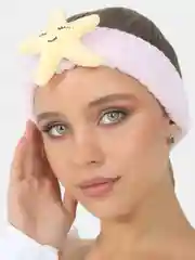 Конфетный beauty4life Повязка для волос, женская, косметическая "Звездочки"