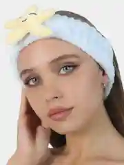 Ледяной beauty4life Повязка для волос, женская, косметическая "Звездочки"