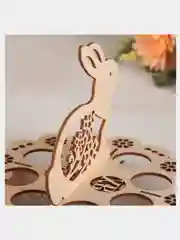 Подставка для пасхальных яиц "Зайчик"