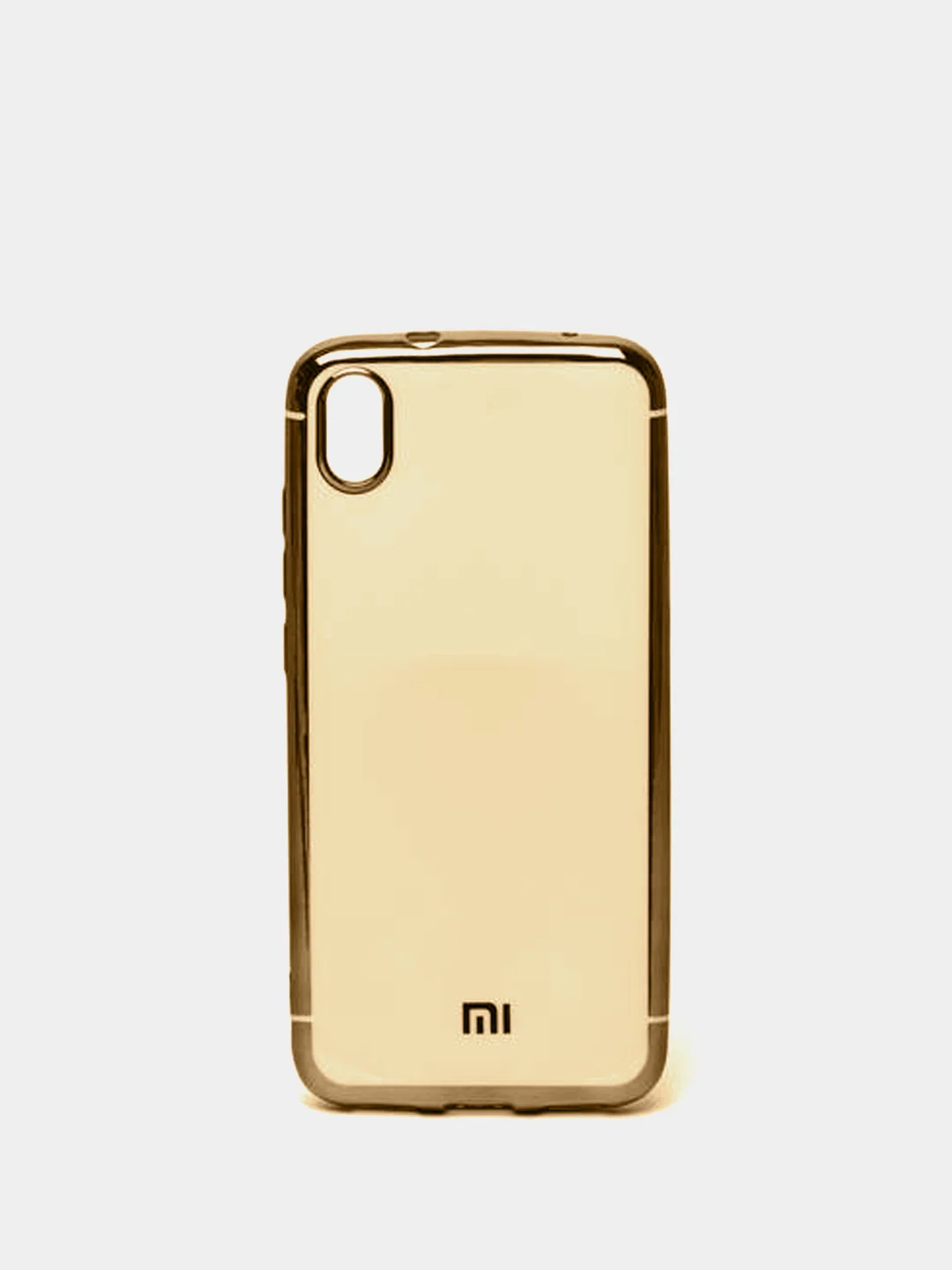 Бежевый чехол для Xiaomi Redmi 7A, силиконовый