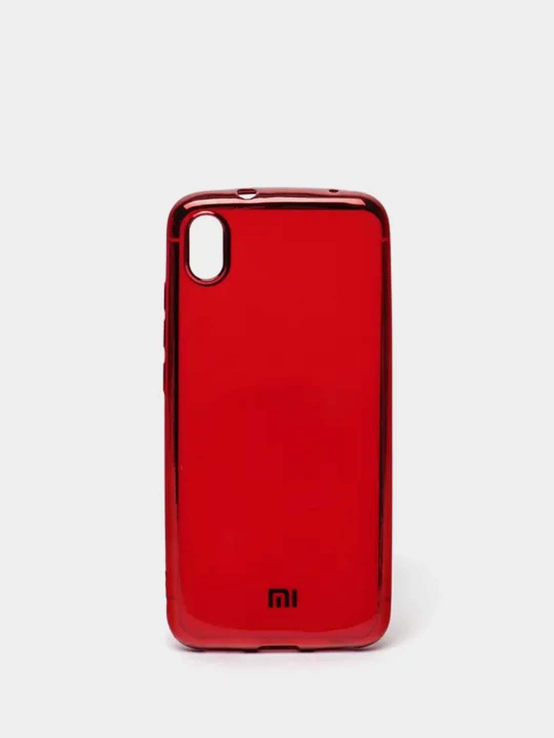 Красный чехол для Xiaomi Redmi 7A, силиконовый