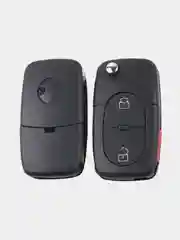 Ключ выкидной VOLKSWAGEN 2 кнопки + panic (корпус)