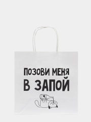 Падарочный пакет "С Дэ Рэ", 22х22х11 см (4 вида)