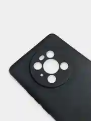 Черный чехол Huawei Mate 40 Pro, Хуавей Мат 40 Про черный, силиконовый