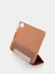 Розовый чехол-книжка для планшета iPad Mini 2021 6 поколения 8.3 КАРТОФАН, функция подставки