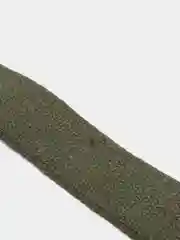 Оливковый ошейник из брезентовой ленты одинарный для собак