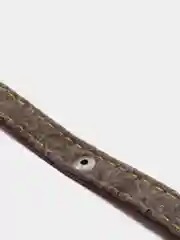 Фуксия ошейник для собак из натуральной кожи с ватином