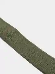 Оливковый ошейник из брезентовой ленты одинарный для собак