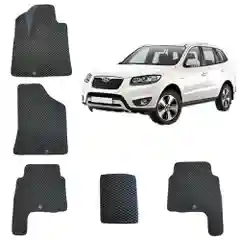 3-D Автомобильные EVA, ЭВА, ЕВА коврики для HYUNDAI SANTA FE (2)/ХЕНДАЙ САНТА ФЕ 2 дорест