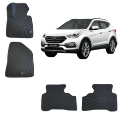 3-D Автомобильные EVA, ЭВА, ЕВА коврики для HYUNDAI SANTA FE 3 поколение/ХЕНДАЙ САНТА ФЕ 3