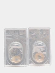 Цветные линзы ANGELINA Light Brown/ Цветные линзы карие/8,6/ 14,0/ 2 шт, контейнер, пинцет