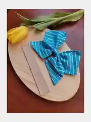 Зелёный хаки бант для волос, детский бант, большой бант
