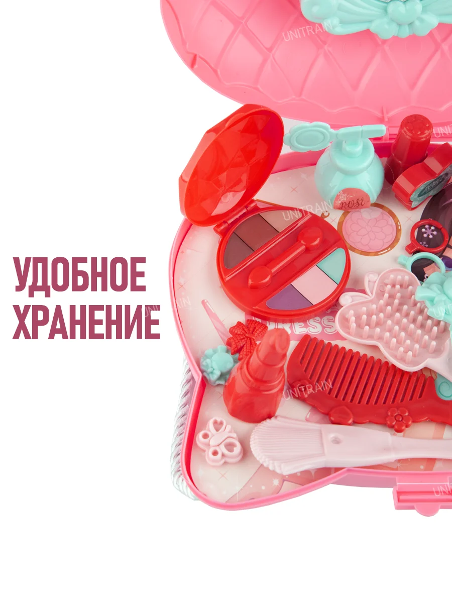 Салон красоты с аксессуарами в чемодане, 27 предметов