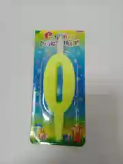 Лимонный праздничные свечи