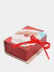 Алый самосборная коробка в виде книги