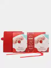 Алый самосборная коробка в виде книги