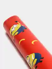 Minions 2. Упаковочная бумага (красная), 700*1000 мм, 2 шт в рулоне (рисованные)