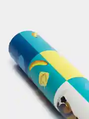 Minions 2. Упаковочная бумага (голубая с желтым), 700*1000 мм, 2 шт в рулоне (3D дизайн)