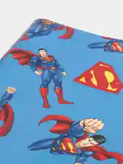 Superman. Упаковочная бумага (синяя), 700*1000 мм, 2 шт в рулоне