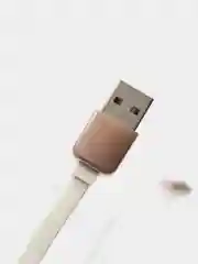 Золотой автомобильное зарядное устройство с кабелем 3*USB